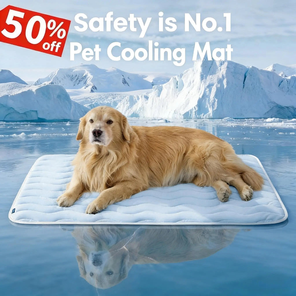 Bedsure Cooling Thin & Thick Mat for Dogs – Q-MAX>0.4 Washable Pet Cooling Pad, No Gel, No Electric, Non-Slip Summer Crate Bed for Large Dogs,Deals For You Days