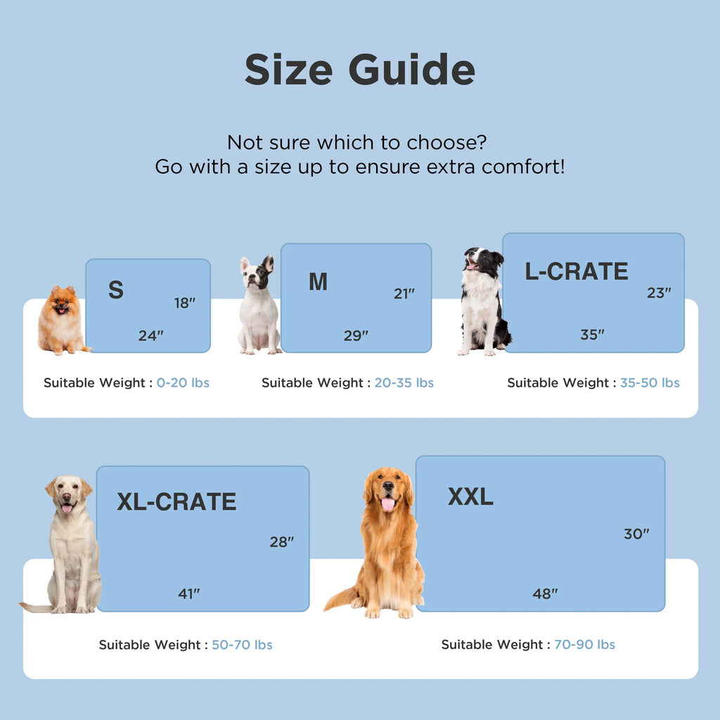 Bedsure Cooling Thin & Thick Mat for Dogs – Q-MAX>0.4 Washable Pet Cooling Pad, No Gel, No Electric, Non-Slip Summer Crate Bed for Large Dogs,Deals For You Days