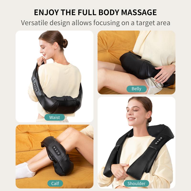 ADDWIN 2026 New Fascia Ring R10 Mini Muscle Recovery Fascia Device upgraded adjustable strap fits Up to 55in waist, Cordless Rechargeable, Designed for Waist & Back Muscle Recovery portable massager parents gift summervibes